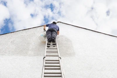 Peinture extérieure à Scaër — façades et ravalement